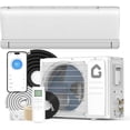 thumbnail image 1 of AUX QI Series Mini Split AC, 18000 BTU, SEER2 21, WiFi, 230V, R32, Fast Cooling, 4D Air Circulation, Self-Clean, ECO Mode, 1 of 1
