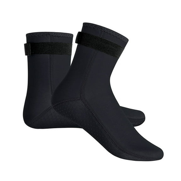 AUXDIQ 1 Pair Neoprene Socks 3mm Wetsuit Socks for Men Women Diving Socks Water Socks for Snorkeling Surfing Swimming Sailing