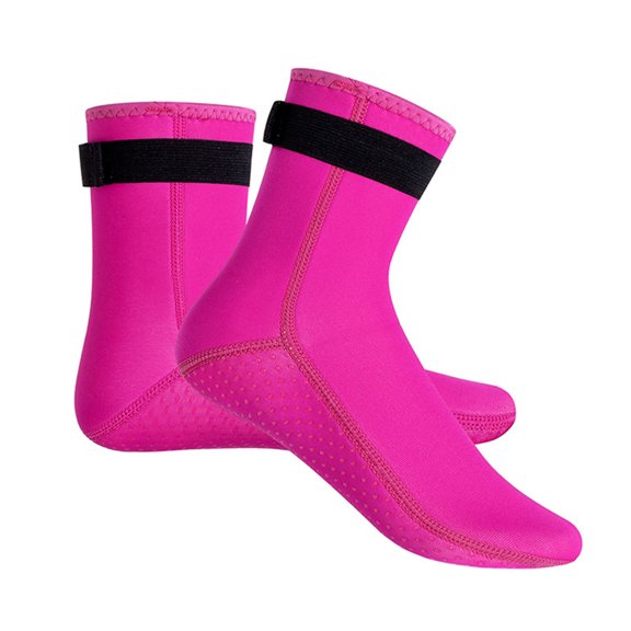 AUXDIQ 1 Pair Neoprene Socks 3mm Wetsuit Socks for Men Women Diving Socks Water Socks for Snorkeling Surfing Swimming Sailing