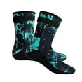 thumbnail image 1 of AUXDIQ 1 Pair Neoprene Socks 3mm Wetsuit Socks for Men Women Diving Socks Water Socks for Snorkeling Surfing Swimming Sailing, 1 of 5