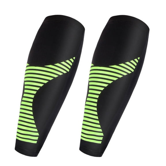 AUXDIQ 1 Pair Sports Calf Support Calf Compression Sleeves for Men & Women Black