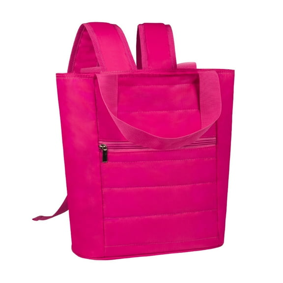 AUXDIQ 13L Insulated Cooler Backpack Leak-Proof Lunch Bag Insulated Picnic Backpack, Pink