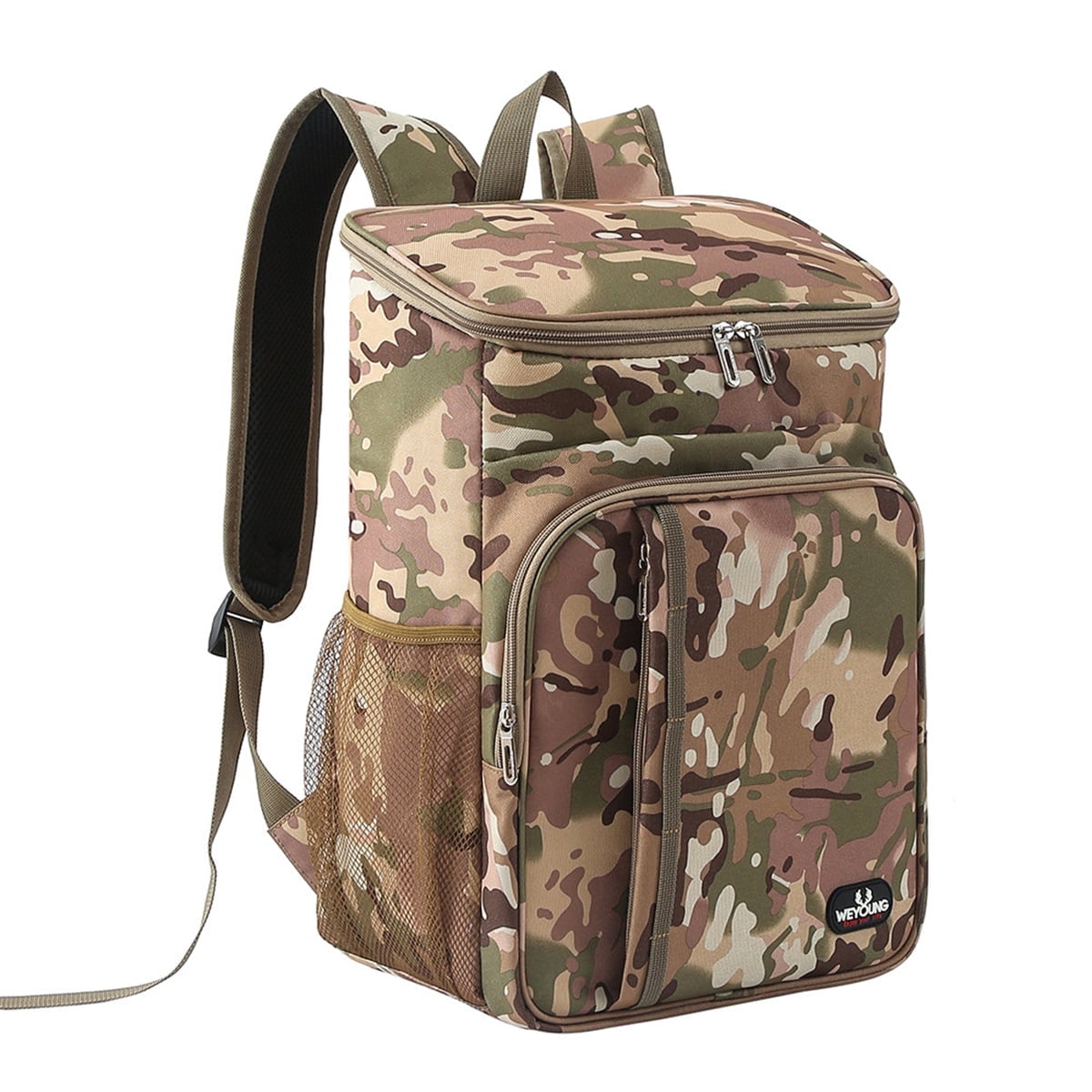 AUXDIQ 18L Cooler Backpack Insulated Picnic Lunch Backpack with Hard ...