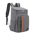 thumbnail image 1 of AUXDIQ 18L Cooler Backpack Insulated Picnic Lunch Backpack with Hard Liner Cool Bag Rucksack for Outdoor Activities Grey, 1 of 6