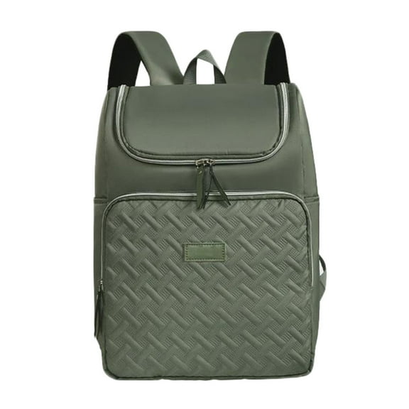 AUXDIQ 18L Insulated Cooler Backpack Leak-Proof Lunch Bag Insulated Picnic Backpack (Green)