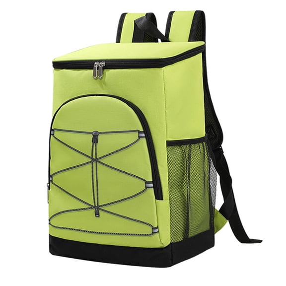 AUXDIQ 20L Insulated Cooler Backpack Leak-Proof Lunch Bag Insulated Picnic Backpack Green