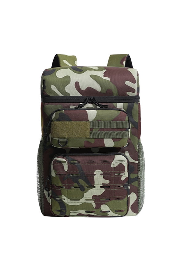 23L Insulated Cooler Backpack Leak-Proof Lunch Bag Insulated Picnic Backpack, Green