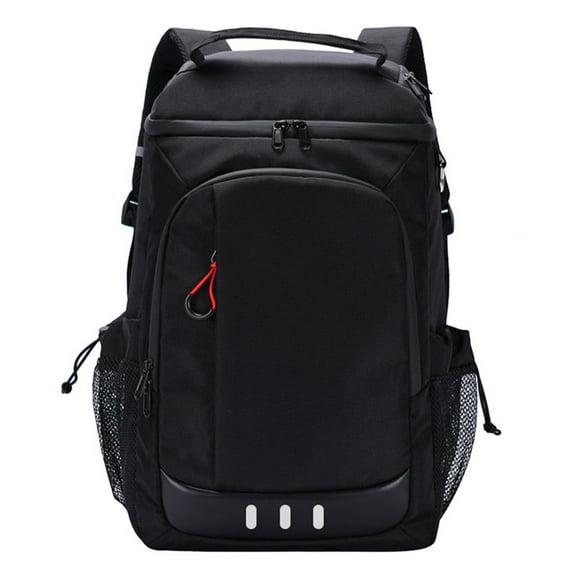 AUXDIQ 24L Insulated Cooler Backpack Leak-Proof Lunch Bag Insulated Picnic Backpack Black