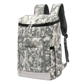 Ozark Trail 24 Can Welded Cooler Wide Mouth Cooler Backpack with Microban Gray Walmart