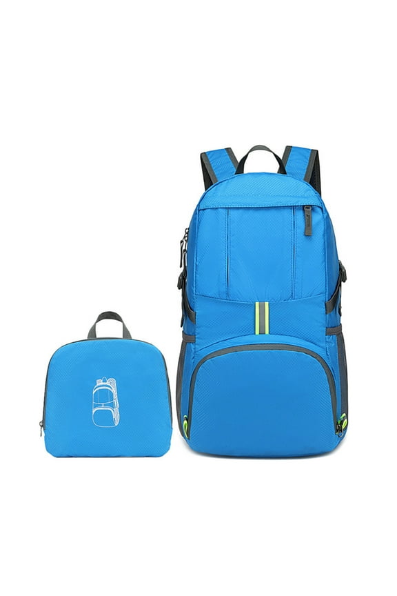 30L Lightweight Packable Backpack Foldable Hiking Daypack Camping Backpack Outdoor Sport Knapsack for Women Men