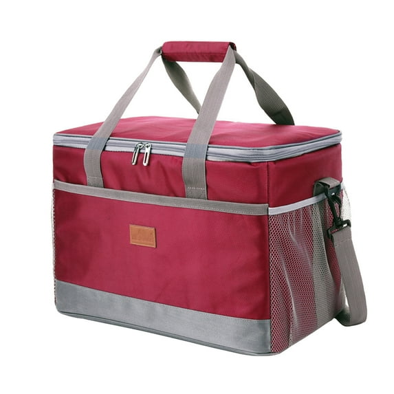 AUXDIQ 33L Cooler Bag Portable Lunch Bag Box Camping Coolers Insulated Picnic Bag