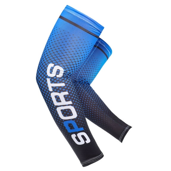 AUXDIQ Compression Arm Sleeves UV Sun Protection Arm Sleeves Sports Cooling Sleeves Men Women Cooling Compression Sleeves