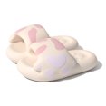 thumbnail image 1 of AUXDIQ Cute Bathroom Slippers Women Men Non Slip House Slides Summer Open Toe Sandals, 1 of 6