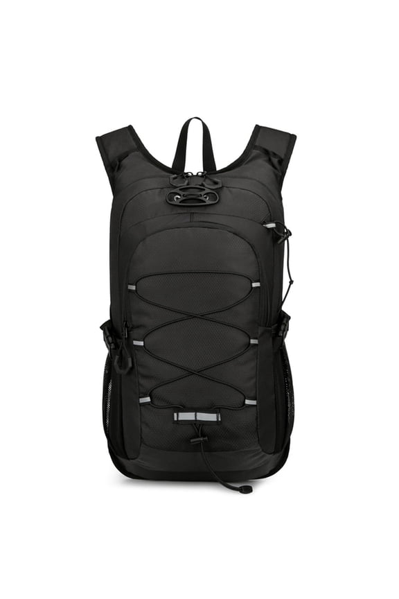 Cycling Backpack 15L Cycling Hydration Pack Lightweight Hydration Backpack Travel Daypack for Women Men Black