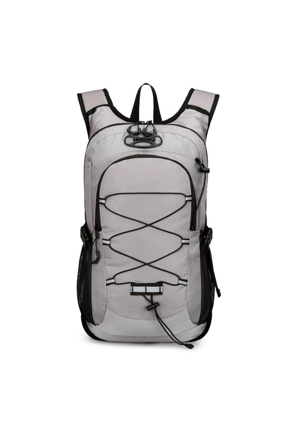 Cycling Backpack 15L Cycling Hydration Pack Lightweight Hydration Backpack Travel Daypack for Women Men Grey