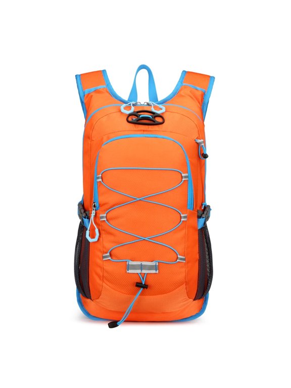 Cycling Backpack 15L Cycling Hydration Pack Lightweight Hydration Backpack Travel Daypack for Women Men Orange