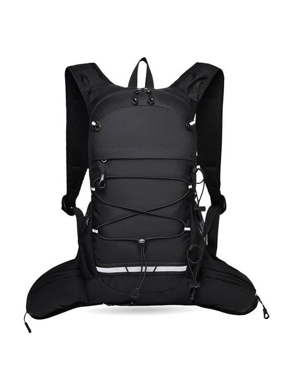 Cycling Backpack 8L Hydration Pack Lightweight Travel Daypack for Women Men Black