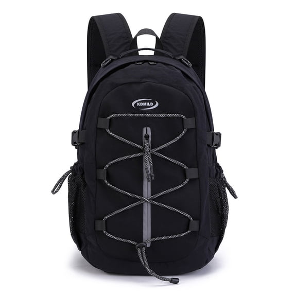 AUXDIQ Hiking Backpack 12L Lightweight Backpack Travel Daypack for Women Men Black