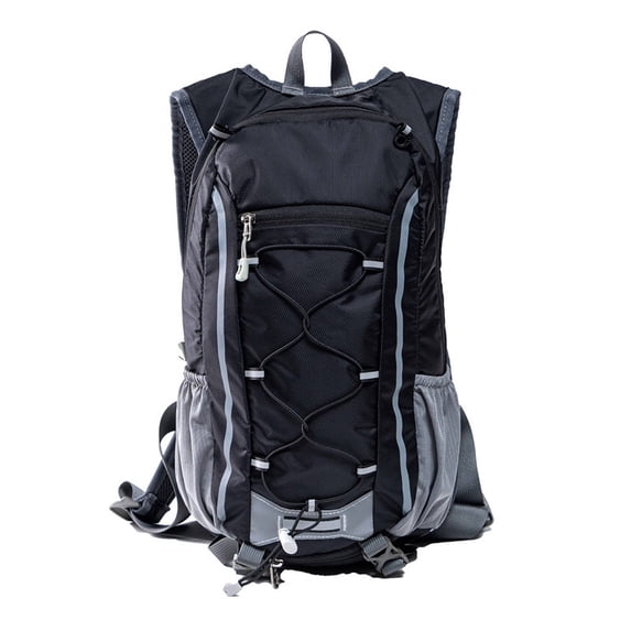 AUXDIQ Hiking Backpack 15L Lightweight Backpack Travel Daypack for Women Men Black