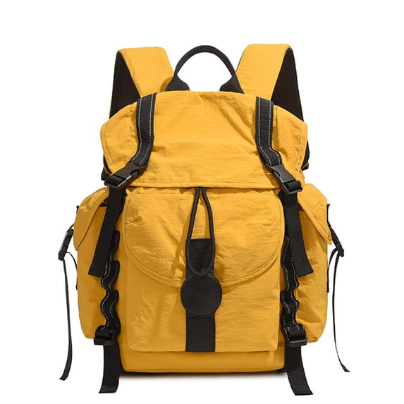 AUXDIQ Hiking Backpack 16L Lightweight Backpack Travel Daypack for Women Men Yellow