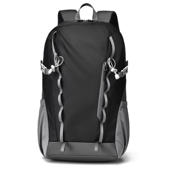AUXDIQ Hiking Backpack 30L Lightweight Backpack Travel Daypack for Women Men Black