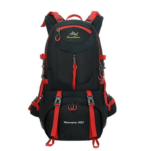 AUXDIQ Hiking Backpack 50L Climbing Camping Backpack Large Rucksack for Trekking Travel Outdoor Sport