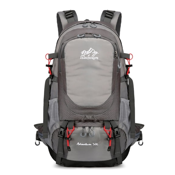 AUXDIQ Hiking Backpack 50L Lightweight Camping Backpack Travel Daypack for Men and Women