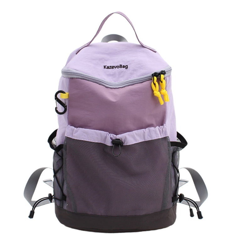 10l travel backpack Compass Mini Womens Elle Compass 10L Vegan Leather Monogram Mini Backpack Fulton 10L Backpack Black, Camera