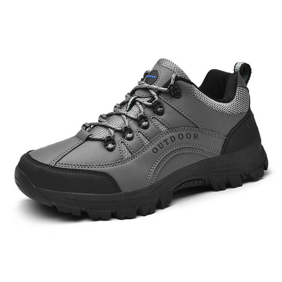 AUXDIQ Hiking Shoes Mens Waterproof Mountain Trekking Shoes Men Breathable Walking Shoes Outdoor Sports Running Camping Climbing