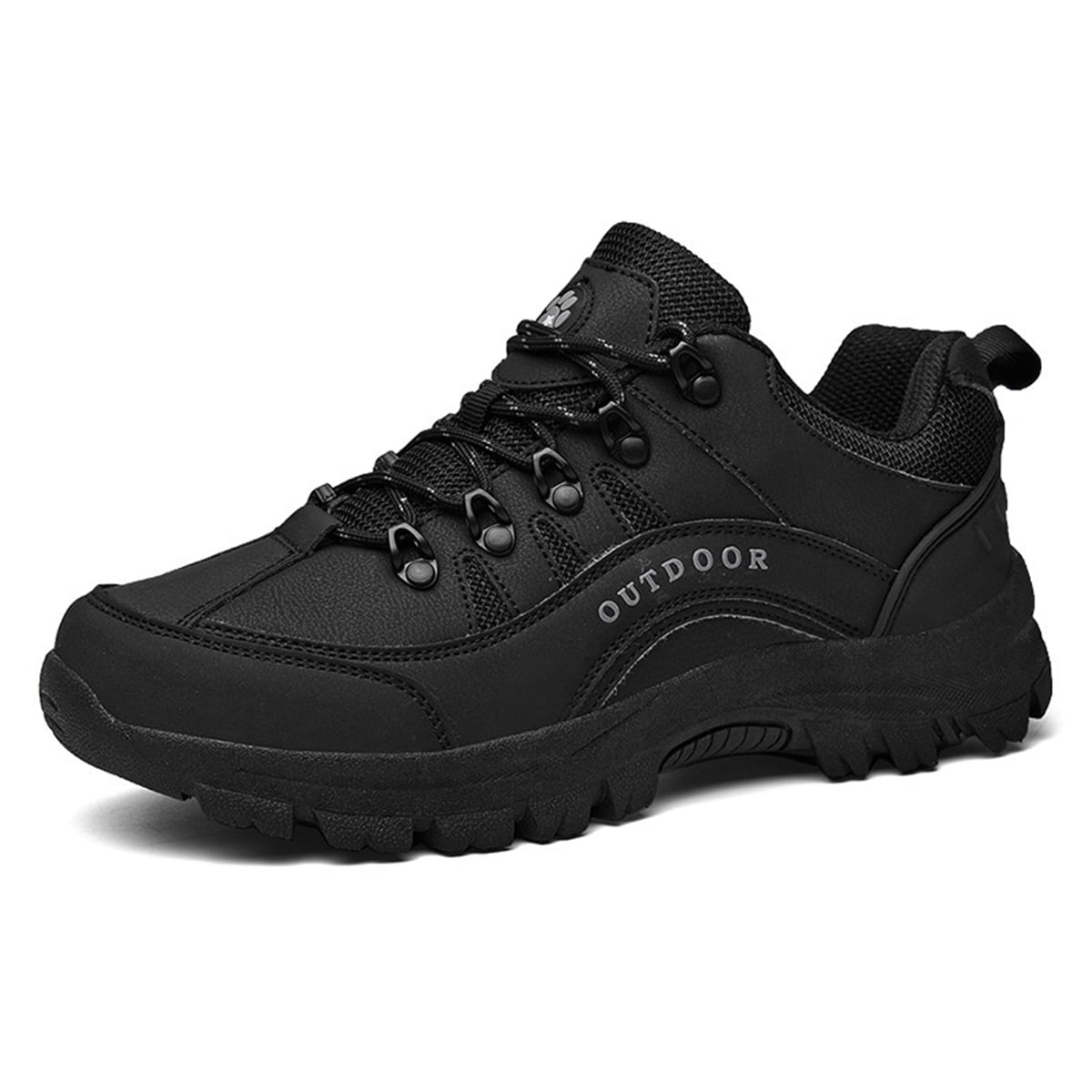 AUXDIQ Hiking Shoes Mens Waterproof Mountain Trekking Shoes Men Breathable Walking Shoes Outdoor Sports Running Camping Climbing