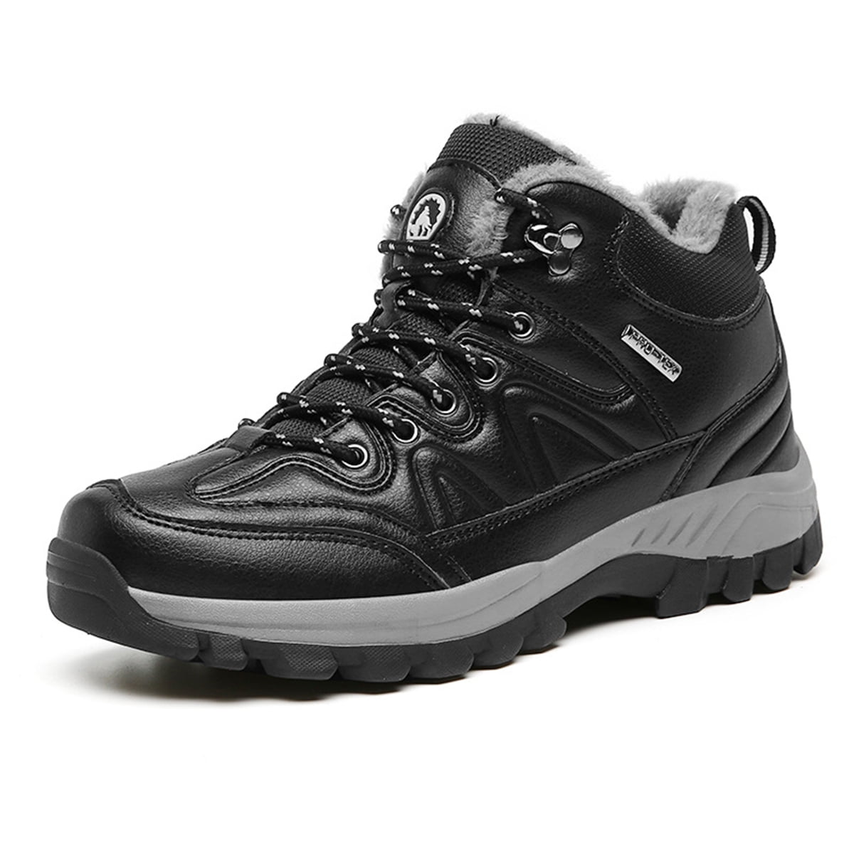 AUXDIQ Hiking Shoes Mens Waterproof Mountain Trekking Shoes Men Breathable Walking Shoes Outdoor Sports Winter Boots