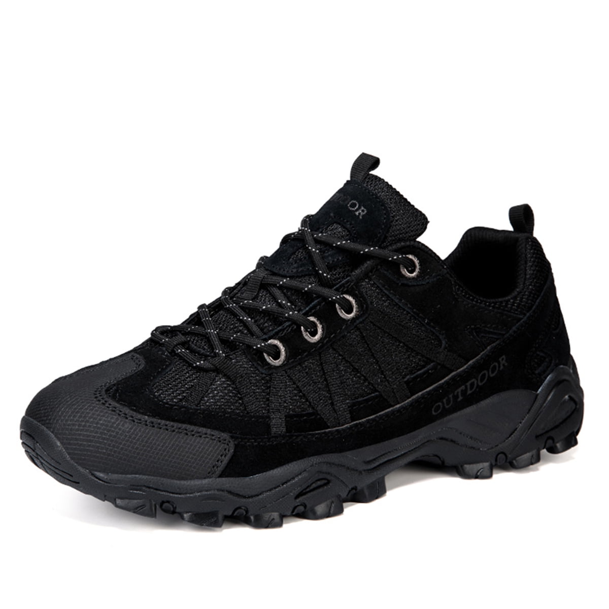 AUXDIQ Hiking Shoes Mens Waterproof Mountain Trekking Shoes Women Breathable Walking Shoes Outdoor Sports Running Camping Climbing