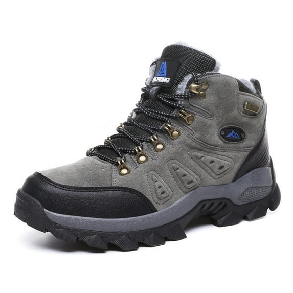 AUXDIQ Hiking Shoes Mens Waterproof Mountain Trekking Shoes Women Breathable Walking Shoes Outdoor Sports Winter Boots