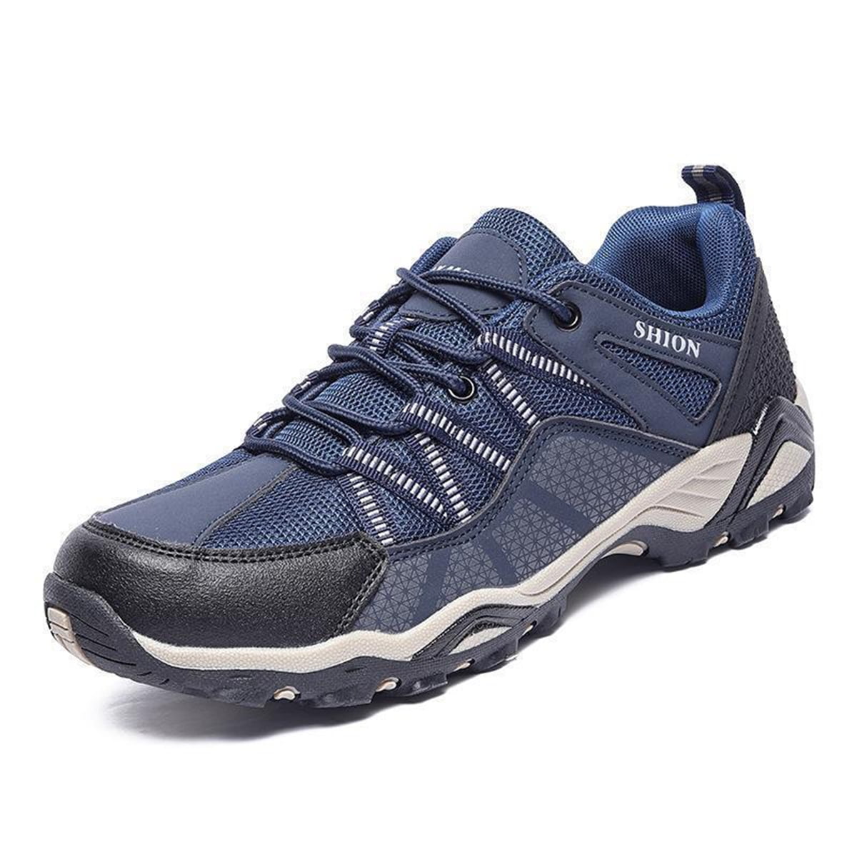 AUXDIQ Hiking Shoes Mens Waterproof Mountain Trekking Shoes Women Breathable Walking Shoes Outdoor Sports Winter Boots