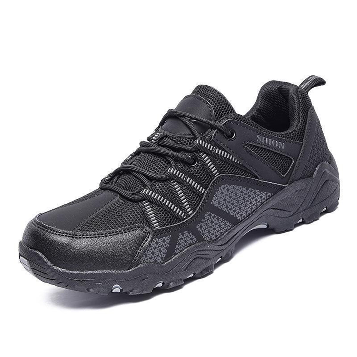 AUXDIQ Hiking Shoes Mens Waterproof Mountain Trekking Shoes Women Breathable Walking Shoes Outdoor Sports Winter Boots