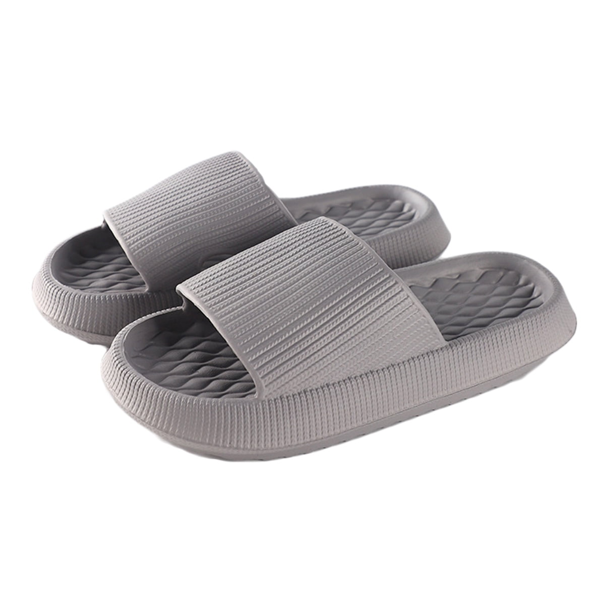 AUXDIQ Home Slippers Women Men Bathroom Slippers Non Slip House Shoes