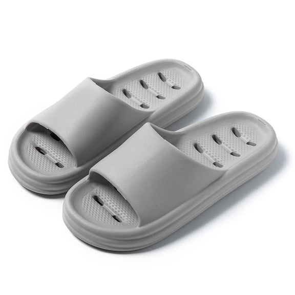 AUXDIQ Home Slippers Women Men Bathroom Slippers Non Slip House Shoes Shower Sandals Pool Slides Beach Slippers