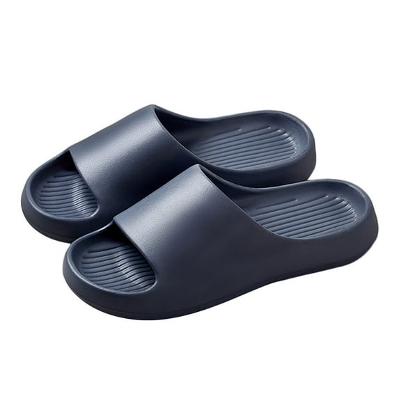 AUXDIQ Home Slippers Women Men Bathroom Slippers Non Slip House Shoes Shower Sandals Pool Slides Beach Slippers