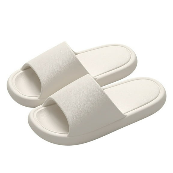 AUXDIQ Home Slippers Women Men Bathroom Slippers Non Slip House Shoes Shower Sandals Pool Slides Beach Slippers