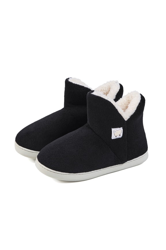 Mens Womens Comfort Slippers Plush Lining Winter Booties Slipper Memory Foam House Shoes Warm Boots Slippers