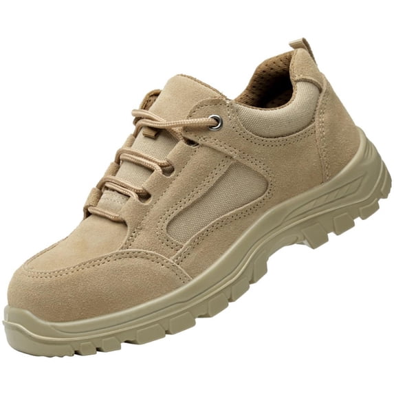 AUXDIQ Safety Trainers Men Women Steel Toe Cap Trainers Lightweight Work Shoes Comfy Industrial Sneakers Construction Work Boots