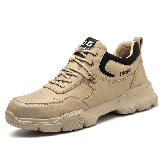 AUXDIQ Safety Trainers Men Women Steel Toe Cap Trainers Lightweight Work Shoes Comfy Industrial Sneakers Construction Work Boots