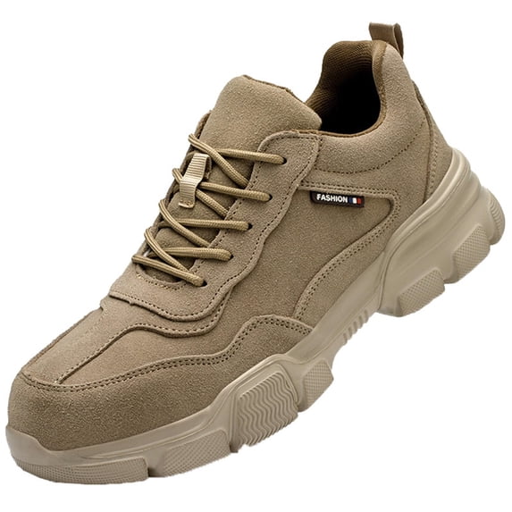 AUXDIQ Safety Trainers Men Women Steel Toe Cap Work Shoes Comfy ...