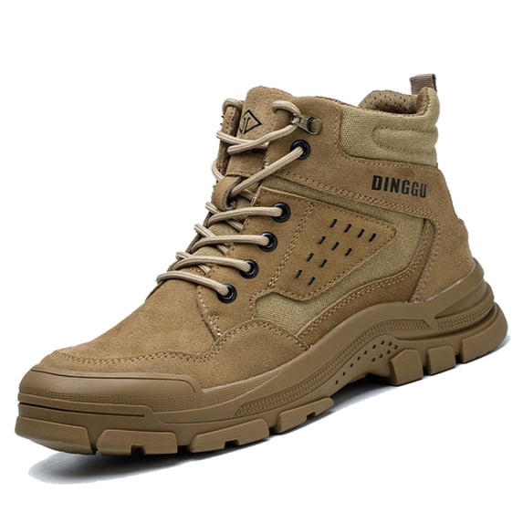 AUXDIQ Safety Trainers Men Women Steel Toe Cap Work Shoes Comfy Construction Industrial Sneakers