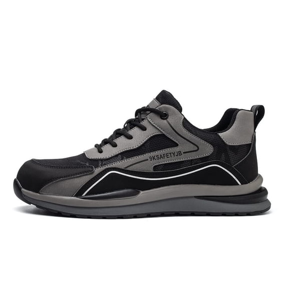 AUXDIQ Safety Trainers Men's Steel Toe Cap Trainers Lightweight Safety Shoes for men Breathable Work Boots
