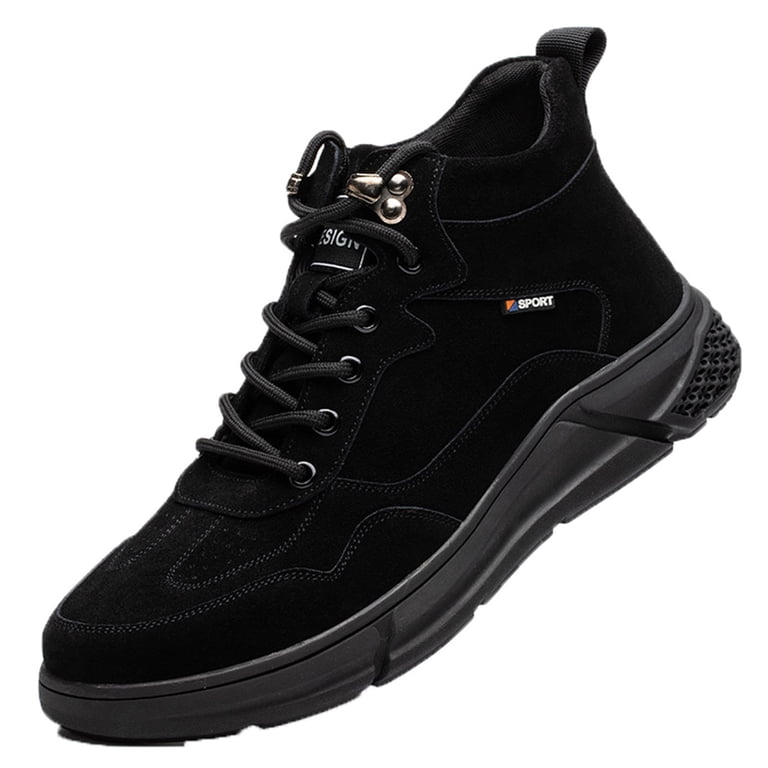 Men\'s Steel Toe Work Boots Kevlar Midsole Lightweight Safety Shoes Amazon.com | DahWe Men main image 2