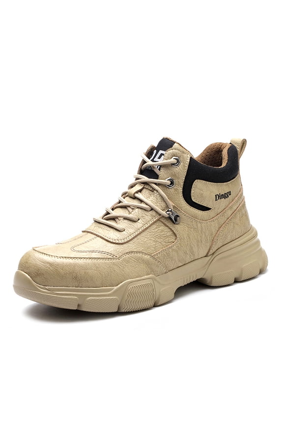 Safety Trainers Men's Steel Toe Cap Trainers Lightweight Safety Shoes for men Breathable Work Boots