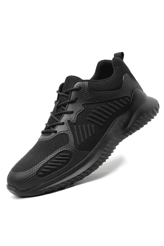 Safety Trainers Mens Womens Steel Toe Cap Shoes Lightweight Safety Shoes Breathable Work Sneakers