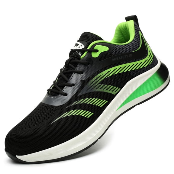 AUXDIQ Steel Toe Work Shoes for Men Women Construction Industrial Safety Sneakers