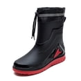 thumbnail image 1 of AUXDIQ Men Rain Boots Outdoor Garden Boots Waterproof Ankle Rain Shoes, 1 of 5
